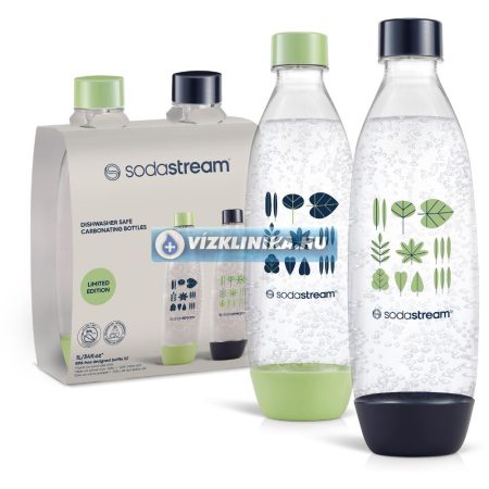 SodaStream FUSE DUO palack, 2 db-os, zöld és kék