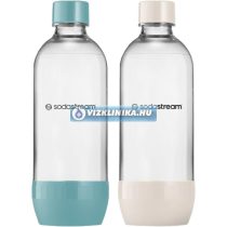 SodaStream JET DUO palack, 2 db-os, kék és homok